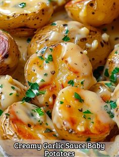 22222222 Dill Scalloped Potatoes, Dishes Served With Rice, What To Make With Yellow Potatoes, White Sauce For Potatoes, Creamy Garlic Potatoes In Oven, Delicious Side Dishes For Dinner, Garlic Cream Potatoes, Potato Recipes That Freeze Well, Sides For Sunday Dinner