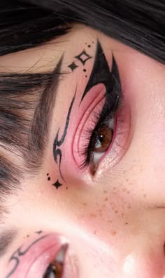 Ateez Makeup, Cute Eyeshadow Ideas, Cute Eyeshadow, Goth Eye Makeup, Eyeshadow Ideas, Makijaż Smokey Eye