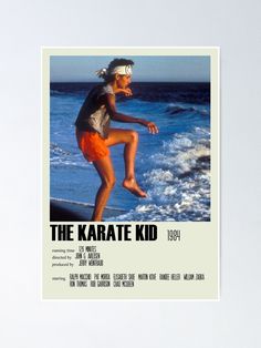 Karate Kid 1984, Cinema Aesthetic, Minimal Posters, The Karate Kid 1984, Aesthetic 80s, Daniel Larusso, Future Poster, The Karate Kid, Posters Minimalist