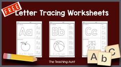 the letter worksheets for preschool to learn how to write and draw letters with pencils