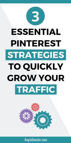 three essential pinterest strategy to quickly grow your traffic infographical marketing tips