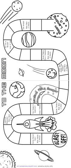 an activity sheet for kids to learn how to draw and color the planets in space