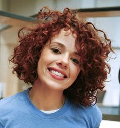 Hair Cuts 2017, Curly Styles, Red Curly Hair, Cute Curly Hairstyles, Recording Studios