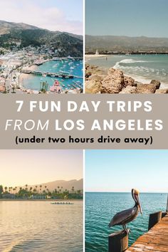 One of the benefits of living in Los Angeles is being able to take advantage of its convenient geographic location. The city's close proximity to awe-inspiring locations means you could be hiking through a tranquil forest, standing at the top of a mountain, gazing at desert landscapes, or be exploring exotic islands within a couple of hours. Here are the best day trips from Los Angeles! Los Angeles Travel Guide, Living In Los Angeles, Spanish Style Architecture, Malibu Pier, Los Angeles Parks, Wilderness Retreat, National Parks America, Channel Islands National Park, Top Of A Mountain