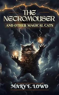 a book cover for the necromuser and other magic cats