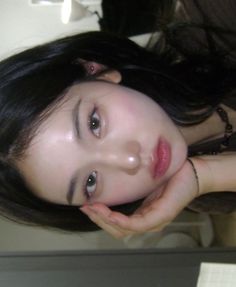 Cute Pfp Real Life, Makeup Inspo Natural Korean, Soft Asian Makeup Tutorial, Korean Student Makeup, Cute Makeup Asian, 2000s Asian Makeup, Natural Korean Makeup Look, 90s Asian Makeup, Monolid Makeup Looks