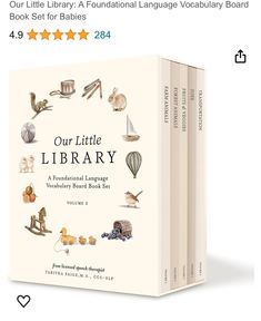 the book our little library is on sale