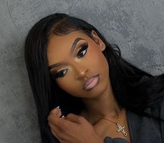 Cute Makeup For Homecoming, Pretty Makeup Black Women, Baby Shower Makeup Ideas, Hair Tease, Baby Shower Makeup, Shower Makeup, Makeup 2022