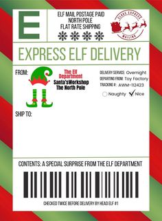 Elf On Shelf Letter, Elf Classroom, Elf Kit