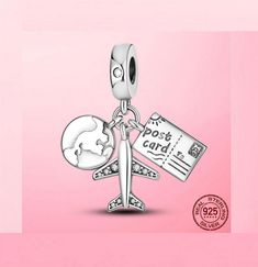 Travel Dangle Charm Fit Original Pandora Bracelet Charm, 925 Sterling Silver Charms, Plane Global Postcard Charms for Moments Bracelets, Women Jewelry The charm will fits most European brand charm bracelets and bangles including brands such as Pandora and Chamilia. Returns & Refunds: 📌Since all the items are made to order by hand, returns and exchanges couldn't be accepted. 📌If you have any questions, please don't hesitate to message me. -Note: 1. Due to the difference between different monitors, the picture may not reflect the actual color of the item. 2. If you have any problems, please contact us, we will try our best to help you, thank you! Bracelets Women, Travel Charms, Bracelet Pandora, Sterling Silver Charms, Pandora Bracelet Charms, Bracelet Charm, Dangle Charms, Pandora Bracelet, Sterling Silver Charm