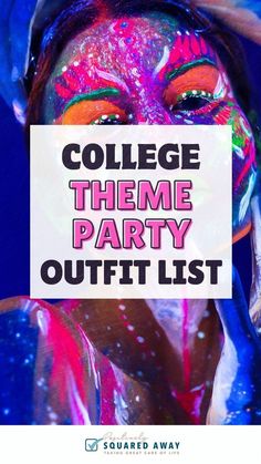 the college theme party outfit list is featured in this post - it - yourself poster