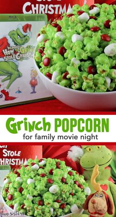 grino popcorn for family movie night is the perfect christmas treat