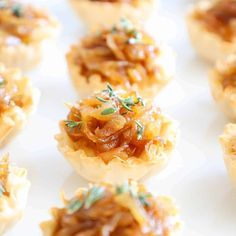 Baked Brie And Bacon Jam Phyllo Cups, Bacon Jam Brie Appetizer, Brie Filo Cups, Filo Cup Recipes, Filo Cup Appetizers Easy, Recipes With Bacon Jam, Phylo Pastry Cups Appetizers, Brie With Bacon Jam, Filo Cup Appetizers