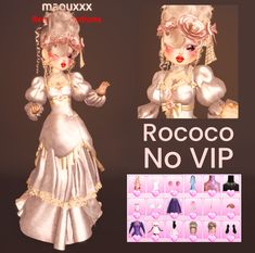 Granny dress is back so ofc I'm doing the rococo theme by maouxxx #dti #dresstoimpress #dtihack #dtihacks #novip #noviphack #dtiroblox #roblox #dtioutfit #dresstoimpressideas #dresstoimpressoutfits #robloxdresstoimpress Animatronic Dress To Impress, Dress To Impress Roblox Rococo, Dti Theme Rococo, Rococo Dress To Impress No Vip, Dress To Impress Theme Rococo, Dti Rococo Outfits, Dti Elegant Fit, Rococo Dti, Rococo Dress To Impress