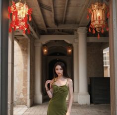 Olivia Mark - Luxurious Evening Wrap Dress with Green Silk Sash Evening Wrap, Evening Wraps, Home Dress, Elegant Dresses Long, Green Silk, Types Of Skirts, Olivia Mark, A Line Skirt, A Line Skirts