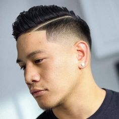 90 Popular Asian Haircuts For Men in 2024 – Fashion Hombre Asian Comb Over, Fade With Part, Combover Haircut, Asian Haircuts, Long Hair Fade, Comb Over Fade Haircut, Faded Haircut, Haircut Ideas Trendy, Fade Haircuts For Men