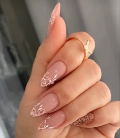 Women Nail Art, Nails Elegant, Nails Trend, Nails Gold, Beauty Nails Design, Nail Art Designs Videos, Tang Dynasty, Short Acrylic Nails Designs, Water Transfer