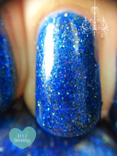 Rainbow honey kozmic blues Nail Polish Collection, Blue Nails, Honey