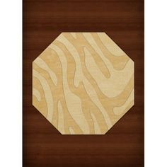 a wooden panel with an animal print pattern on the top and bottom, along with a brown background