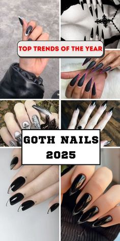 Long Goth Nails, Goth Nails Ideas, Purple Square Nails, Short Nails Design Ideas, Square Nails Short, Goth Nail Art, Grunge Elements, Red Coffin