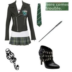 Slytherin Inspired Movie Outfits, Fantasy Closet, Movies Outfit, Fashion Ideas, Harry Potter, My Style, Closet, Clothes