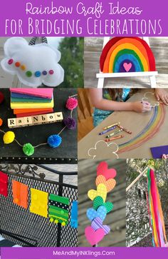 rainbow craft ideas for bridging celebrations