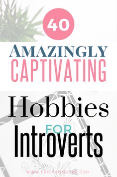 Best Hobbies For Introverts, Creative Outlet Ideas, Creative Hobbies To Try, Interests And Hobbies List, Introvert Hobbies, Hobbies For Women Over 40, Activities For Introverts