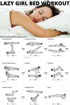 Girl Bed, Sixpack Workout, Reduce Thigh Fat, Girl Workout, Lose Thigh Fat, Laying In Bed