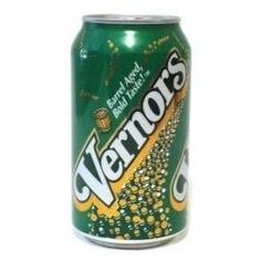 a can of vermors soda on a white background