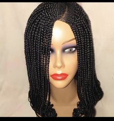 Braided Cornrow wig/ light weight / Natural looking/ Neatly and tightly done.16inche Trendy Hairstyles For Black Women, Cornrow Wig, Flat Twist Hairstyles, Natural Hairstyles For Kids, Braided Cornrow Hairstyles, Custom Wigs, Braids For Black Women, Hairstyles For Black Women, Cornrow