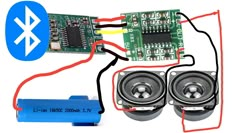 Bluetooth speaker module circuits mini speaker Mini Speaker Box Design, Diy Bluetooth Speaker Projects, Diy Bluetooth Speaker Kit, Bluetooth Speaker Box, Bluetooth Speakers Diy, Diy Boombox, Bluetooth Speakers Design, Diy Bluetooth Speaker