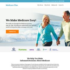 the homepage for medicareplan, an online medical practice that helps people with chronic pain