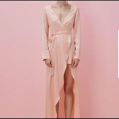 Nwt For Love & Lemons La Lydia Wrap Dress In M In Blush Pink Nwt, Bag, And Receipt It’s Beautiful But Too Big For Me. Perfect For The Holidays Or A Wedding. Feminine V-neck Wrap Dress For Party, Elegant Pink Wrap Dress For Date Night, V-neck Wrap Dress For Wedding Guests, Elegant Pink Wrap Dress For Brunch, Maxi Length Wrap Dress For Wedding Guest, Feminine Maxi Wrap Dress For Party, Feminine Wrap Wedding Dress, Elegant Pink Wrap Dress, Pink Wrap Party Dress