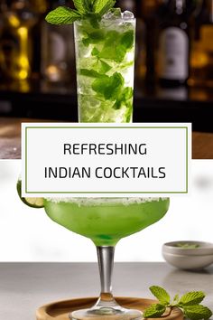 Discover refreshing and flavor-packed Indian cocktails like Aam Panna Mojito and Jaljeera Margarita to add a delightful twist to your next gathering. Chai Martini, Cucumber Cooler, Aam Panna, Mango Mojito, Light Cocktails, Indian Curries, Mango Lassi, Cocktail List