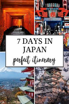 the 7 days in japan perfect itinerary