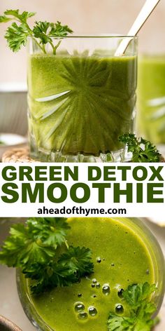 Green Detox Smoothie Oregano Smoothie, Homemade Smoothies Recipes, Smoothie Cleanse Recipes, Easy Juice Recipes, How To Make Green, Homemade Smoothies, Green Detox Smoothie, Homemade Detox, Fresh Smoothies