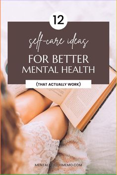 We're all aware that self-care is essential to our wellbeing, but what about for our mental health specifically? Here are some fun, unique and easy ways to practice intentional self-care methods to massively improve your mental health #selfcare #selfcareideas #selfcareactivities #selfcareroutine #selfcareformentalhealth #selfcaresunday #mentalhealth #mentalhealthtips Mental Selfcare, Ways To Improve Mental Health, Mood Lifters, Better Mental Health, Health Activities, Self Care Ideas, Mental Health And Wellbeing, Emotional Resilience, Mental Wellbeing