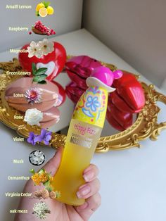 Lemon Perfume, Fruity Perfume, Hair And Skin Vitamins, Seductive Perfume, Fruity Scents, Fresh Scents, Perfume Organization