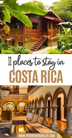 11 Places to Stay in Costa Rica Best Things To Do In Costa Rica, Cost Rica Vacation, Where To Go In Costa Rica, Best Places To Stay In Costa Rica, Costa Rica Where To Stay, Costa Rica Volcano, Osa Peninsula Costa Rica