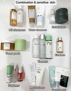 Combination Skin Routine, Skincare For Combination Skin, Skincare For Oily Skin, Oily Sensitive Skin, Korean Beauty Secrets, Skin Advice, Skin Care Guide, Tanning Products