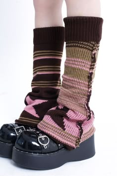 This price is for a pair of leg warmers only. Funky Leg Warmers, Brown Leg Warmers For Fall, Pink Fitted Leg Warmers For Fall, Brown One-size Leg Warmers For Fall, Pink Knee-high Leg Warmers For Fall, Pink Stretch Leg Warmers For Fall, Knee-high Pink Leg Warmers For Fall, Fitted Multicolor Leg Warmers, Fitted Multicolor Leg Warmers For Winter