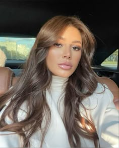 Soft Healthy Hair, Brunette Hair With Highlights, Inspo Instagram, Hair Inspiration Color