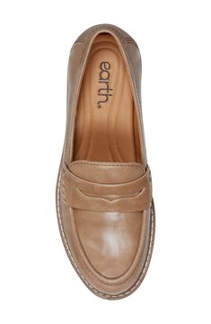 Loafers Nordstrom, Flats For Work Business Casual, Go Forth Goods, Luxury Leather Dress Shoes With Cushioned Footbed, Outfits With Loafers Women Fall, Everyday Brown Leather Loafers, Penny Loafers For Women, Timeless Brown Loafers With Leather Footbed, Brown Leather Everyday Loafers