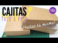 two pizza boxes are stacked on top of each other with the words cajits pasoa para