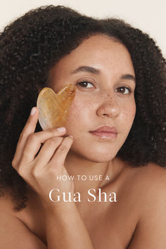 Our step-by-step guide for using a gua sha at home. Green Tourmaline Engagement Ring, Winter Arc, Spa Birthday Parties, Spa Birthday, Simple Skincare Routine, Spa Party, Pure Joy, Gua Sha