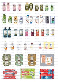 an image of different types of soaps and lotions on a white background with text