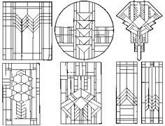 the different patterns used in this quilting project are shown here, including squares and rectangles