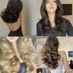 Hairstyle Korean, Hairstyle Examples, Hair Inspiration Long, Hairstyles For Layered Hair, Blowout Hair, Hair Stylies, Hair Inspo Color, Short Haircuts, Aesthetic Hair