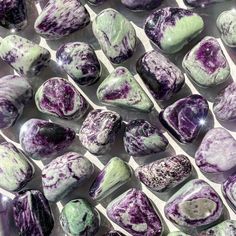 Kammererite Tumbled Pocket Stone - Rocks with Sass Energy Spiritual, Crystal Vibes, Key Words, Raw Crystals, Pretty Rocks, Orange Calcite, Cool Rocks, Purple Crystal, Stone Collection