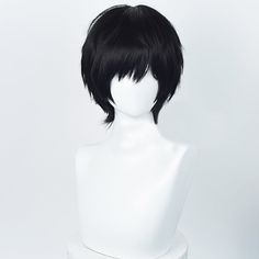 Product Name: coscrew Anime Chainsaw Man Yoshida Hirofumi Black Short Cosplay WigProduct Details: 1. Material: 100% Japanese high temperature fiber.(it adopts artificial scalp, looks smooth, real and natural)2. Color: Black3. SKU: COS-509G4. Texture: Short Wig 5. Length:13.8in/ 35cm6. Package Including: 1x Wig,1x Wig Cap Wig Wearing Steps:Before wear your wig, give the wig a shake after taking out of the package and hang it on for a while, it’ll be more beautiful than before!1. Comb gently with Chainsaw Man Yoshida, Black Short Wig, Short Side Bangs, Korean Short Hair, Anime Wigs, Straight Bangs, Hairstyles For Layered Hair, Hair Reference